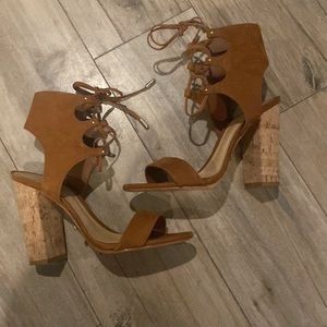 Schutz block heels